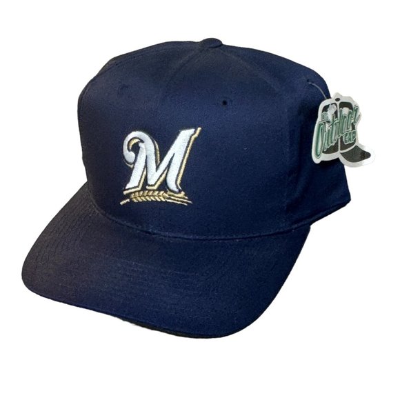 New Era - MILWAUKEE BREWERS Embroidered Logo Cap (BRAND NEW W/ TAGS) - Picture 1 of 8